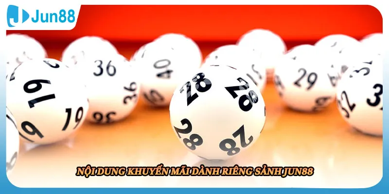Nội dung khuyến mãi dành riêng sảnh JUN88